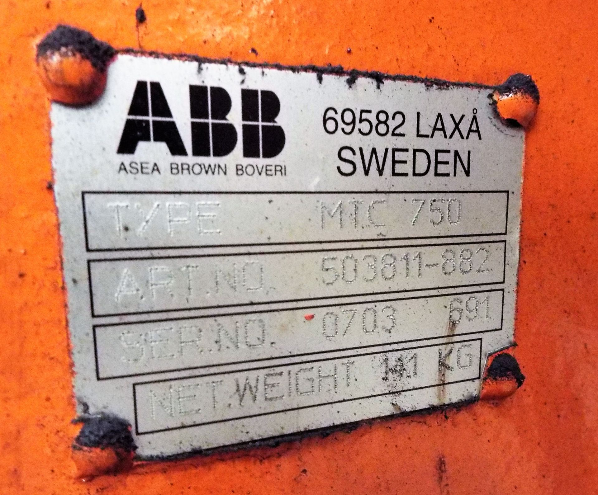 ABB-IRBP-750L Positioner - Image 3 of 3