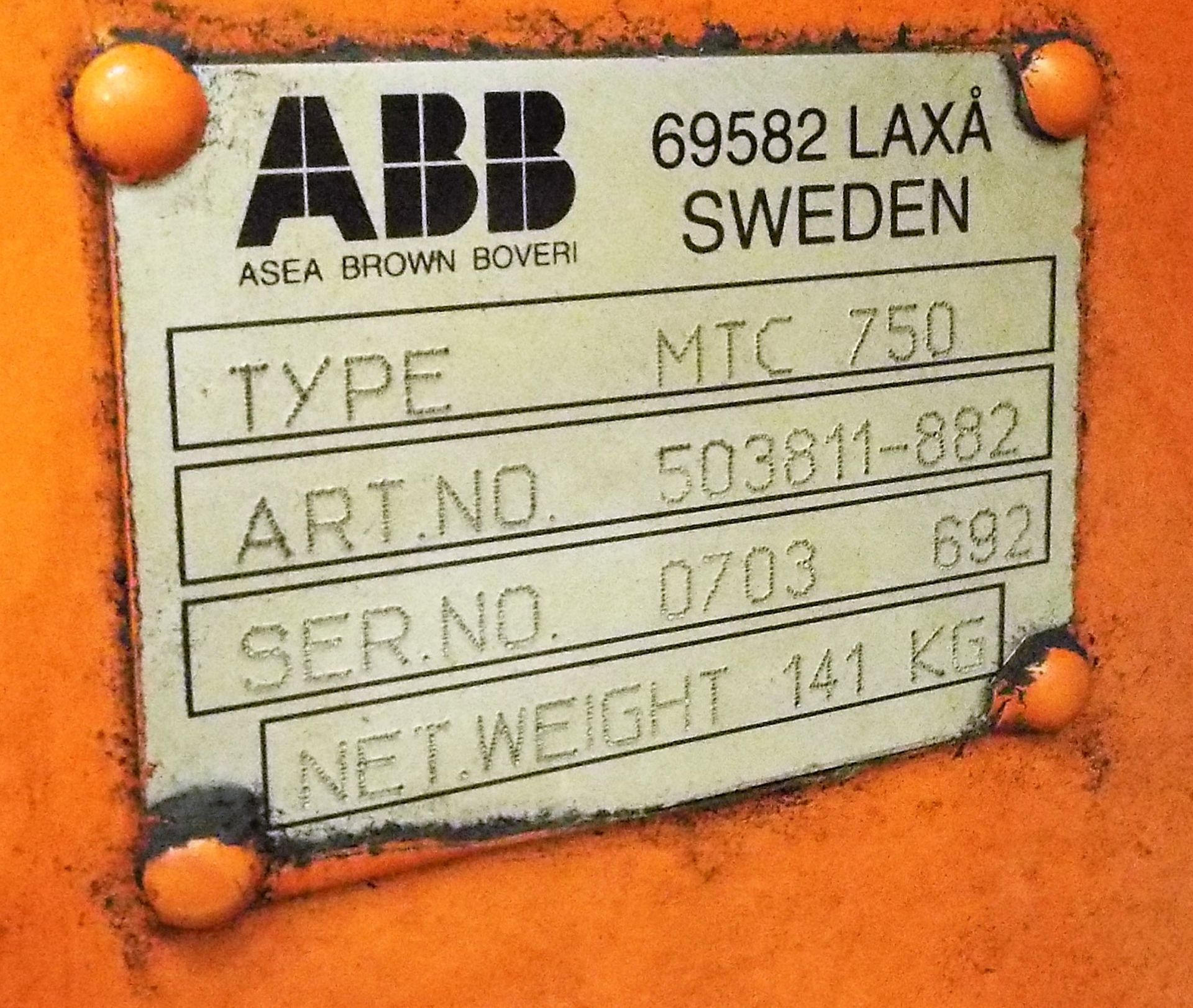 ABB-IRBP-750L Positioner. - Image 3 of 3