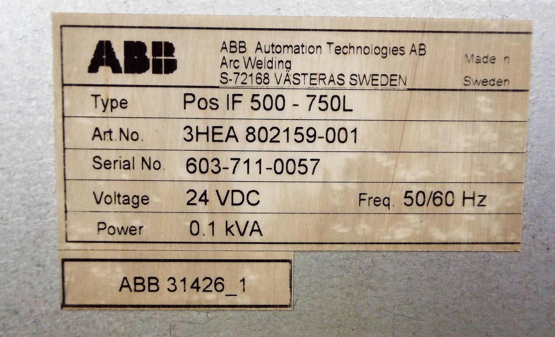 ABB-IRB-2400L-IRC5 Mig Welding Robot Set - Image 8 of 32