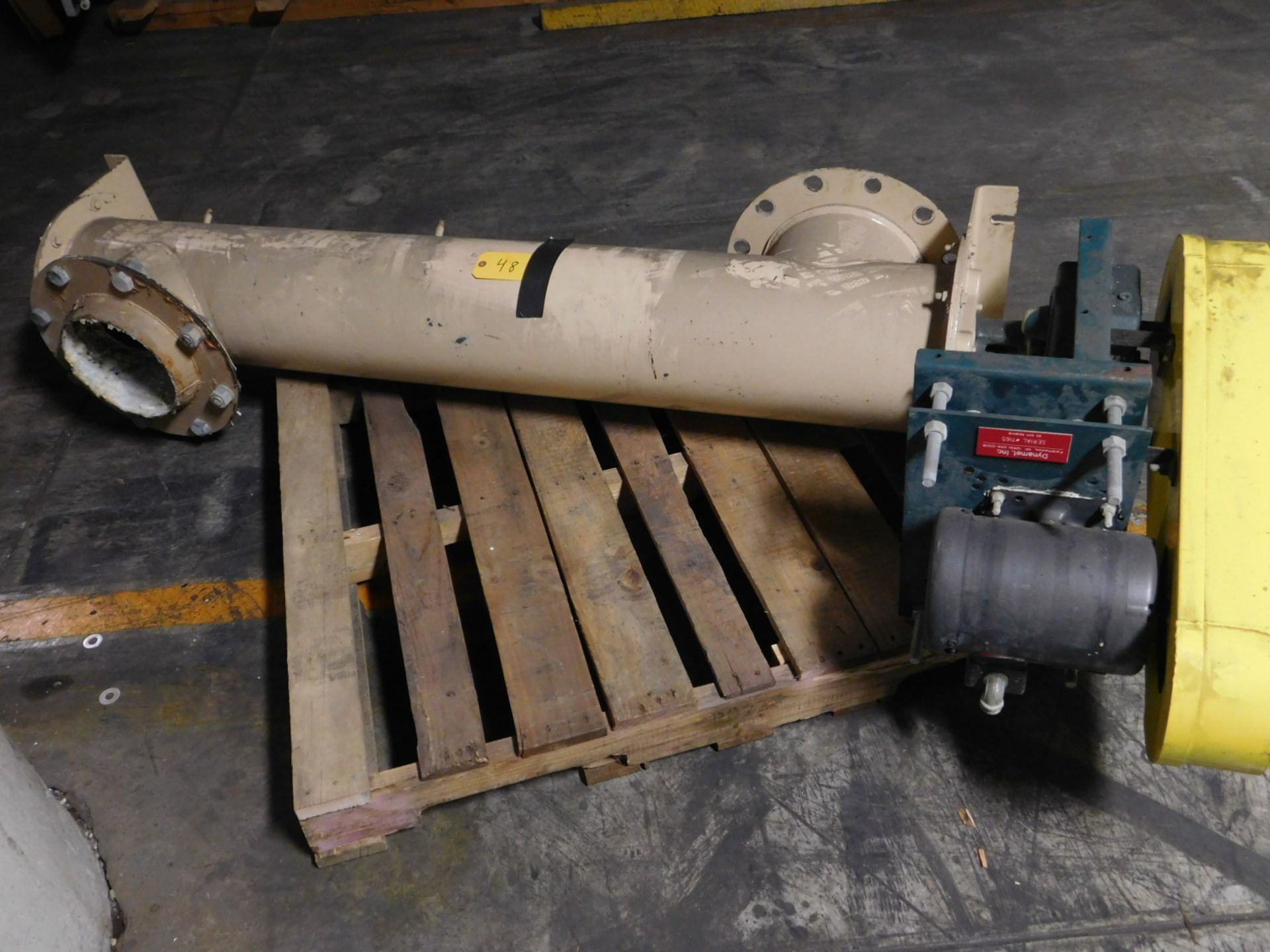 DynametScrew Conveyor with steel piping 1HP , 3 phase :equipment located at Clark Logistic - Image 11 of 15