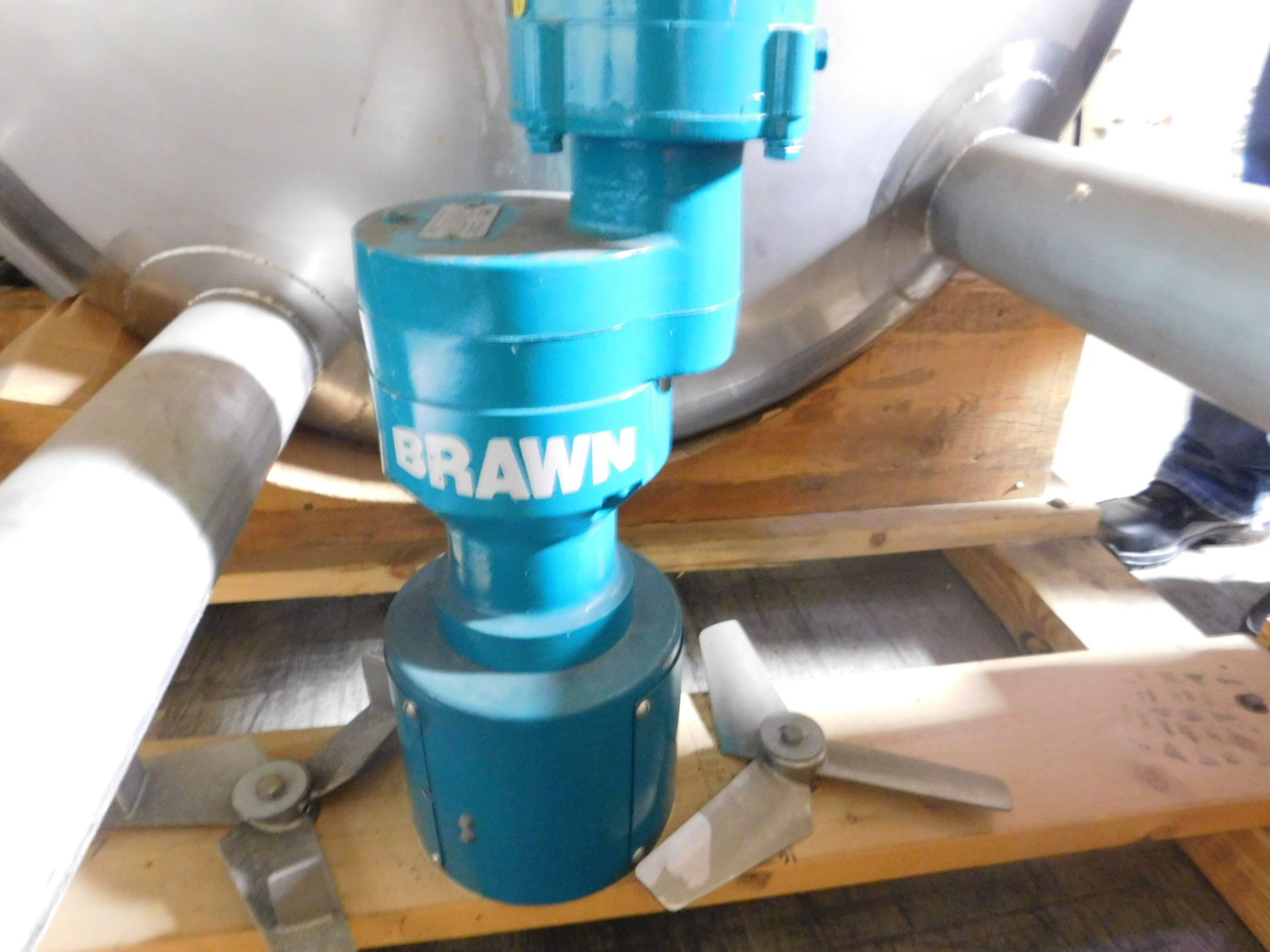 Brawn Mixer BGMF75 MIXER .75 HP, WITH A TX02 56/140 Clamp-Mount Gear Drive (Tank Not include) Model: