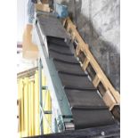 Hytrol Elevator 11ft. Incline motorized conveyor,460v,3 phase :equipment located at Clark Logistic