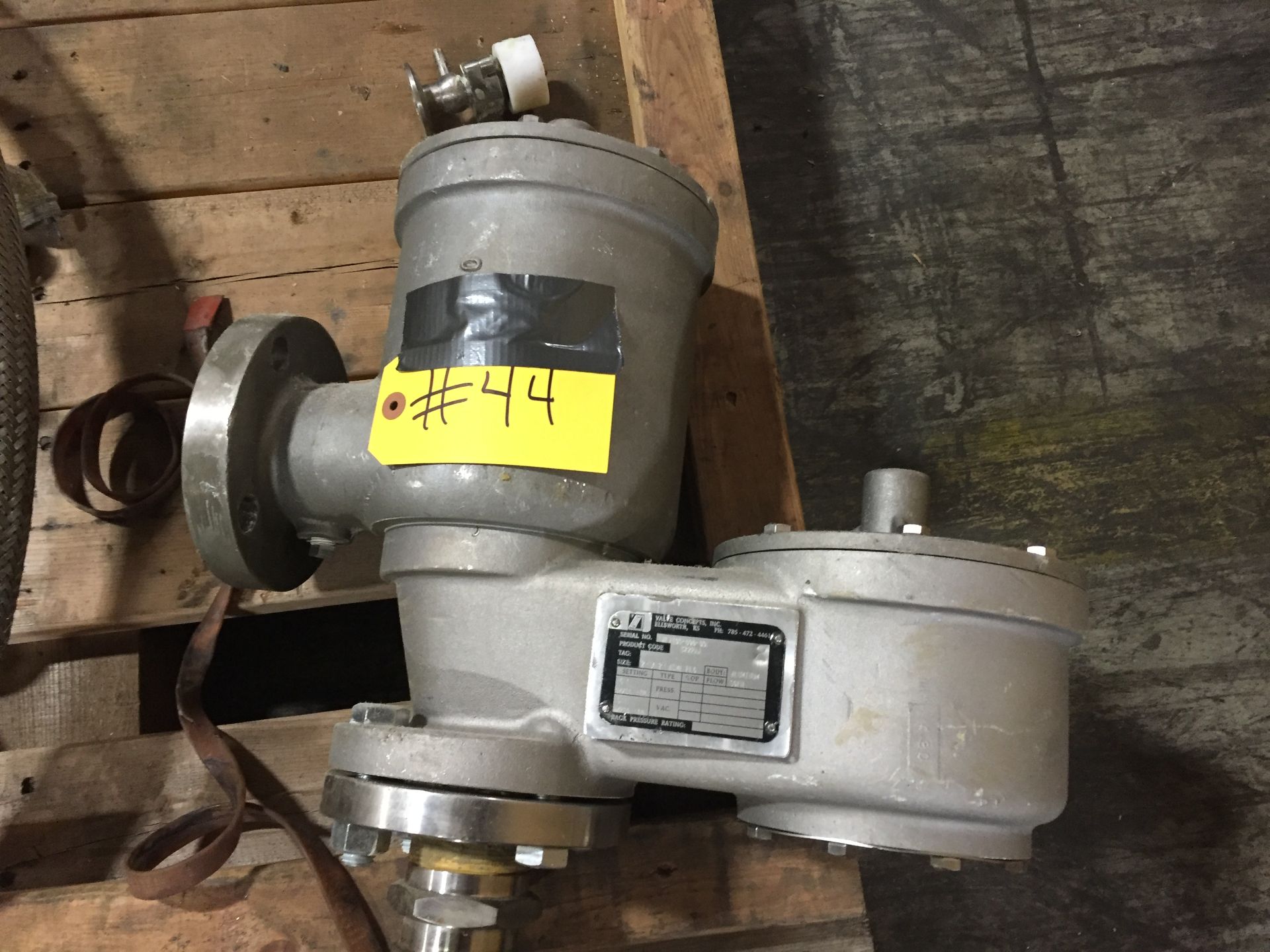 Valve Concepts inc.3222AA,2'x2" ASME FLANGE FLOW SCPH, SN:AE1105-000-09 :equipment located at
