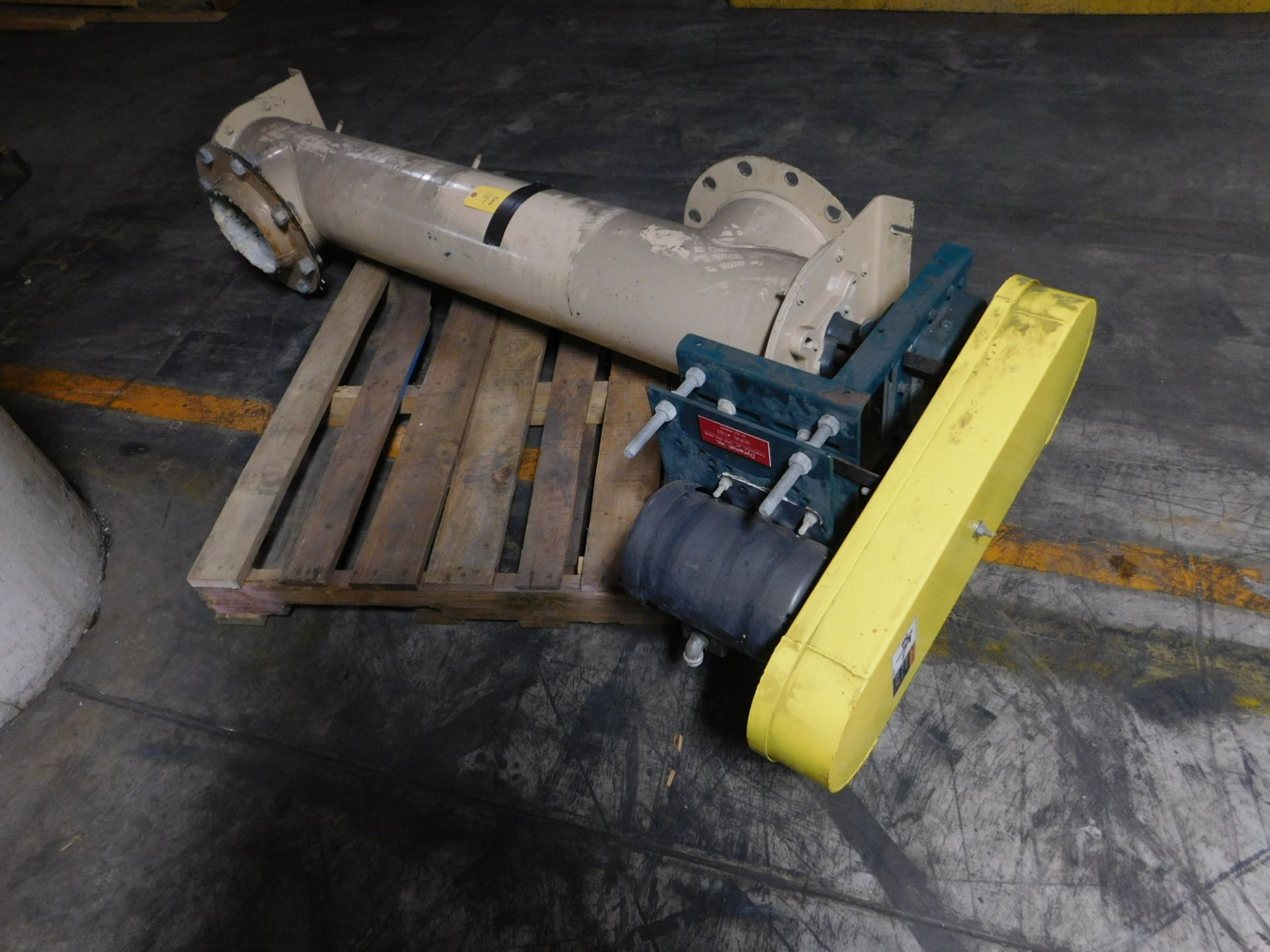 DynametScrew Conveyor with steel piping 1HP , 3 phase :equipment located at Clark Logistic - Image 13 of 15
