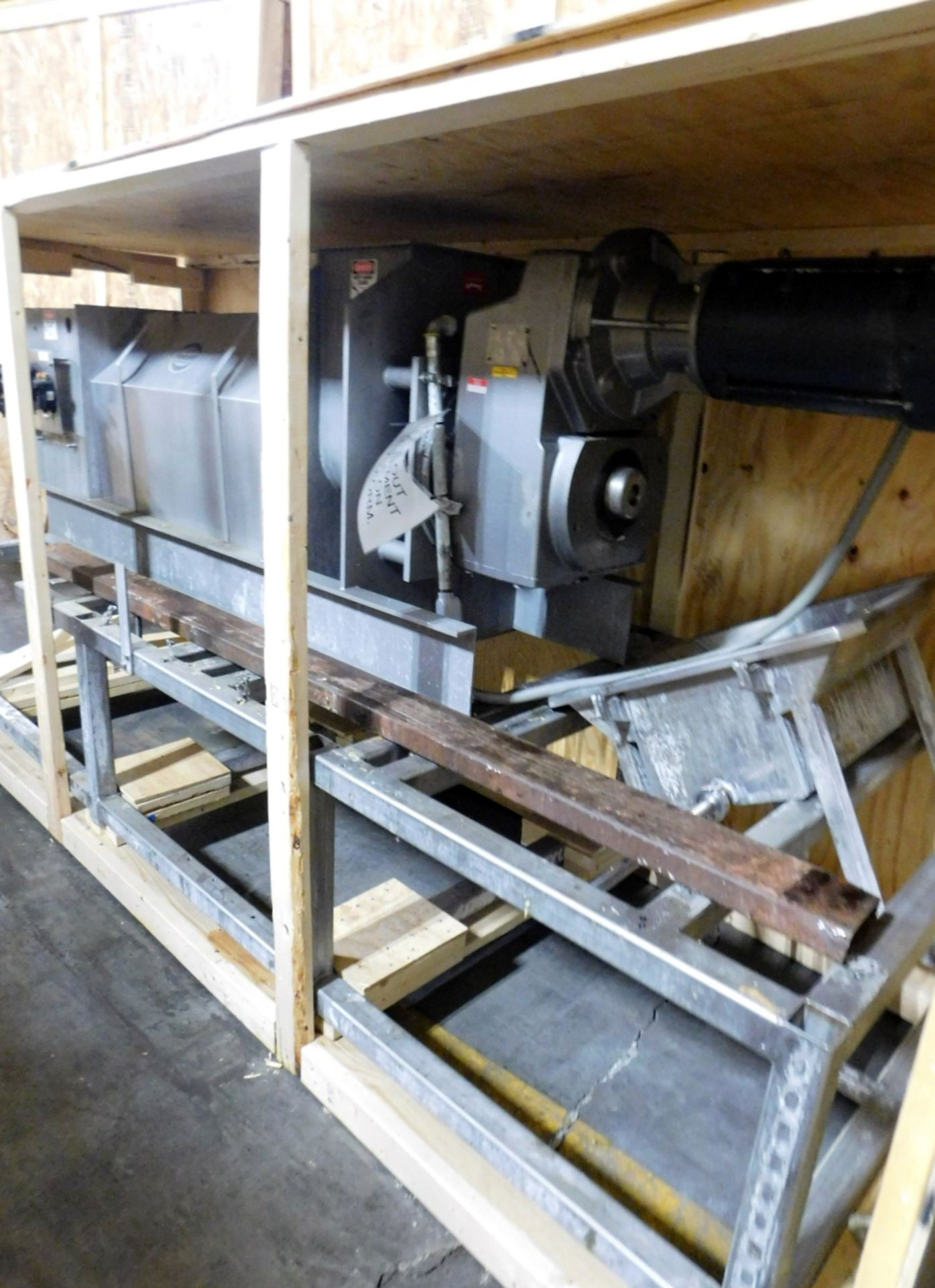 Vincent Corporation VPS Pillow Slicer SN:13085 Mfg. 2013 2-20HP MOTORS AND CONVEYORS AND HOPPER 42 - Image 3 of 35