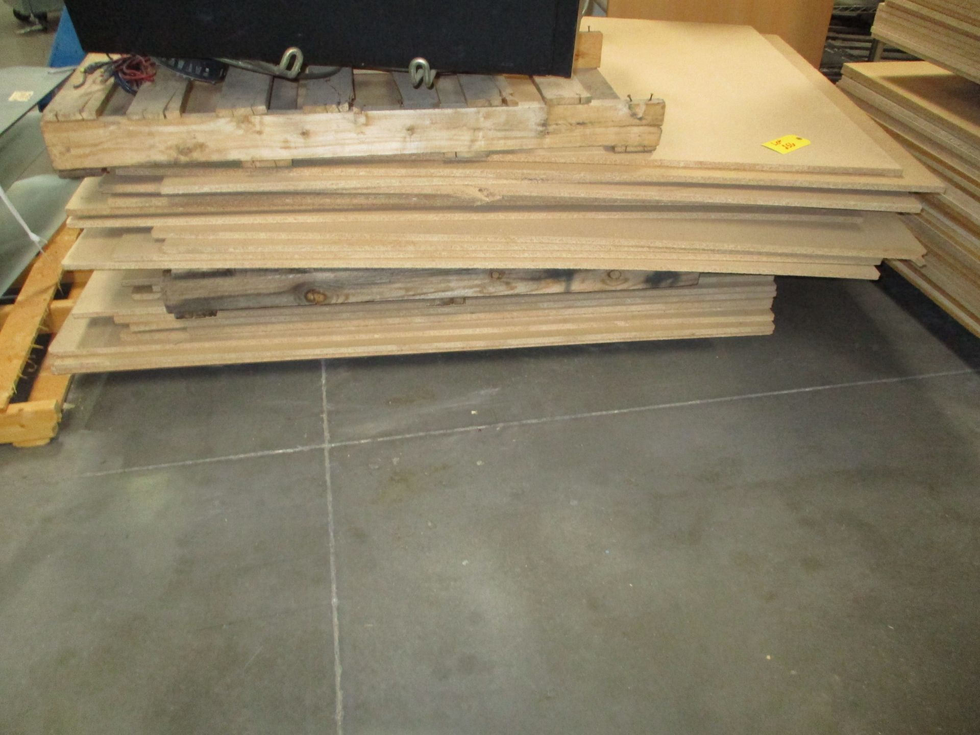 Lot 256A Large lot of Used Particle Board