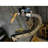 Flex Turner conveyor Motorized conveyor,4'x 180 degree turn conveyor :equipment located at Clark