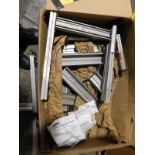 Dorner Stand Assy. Adj. Height 18" WD,Dorner 39MAH18-2436F - Adjustable height stand with fixed foot