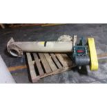 DynametScrew Conveyor with steel piping 1HP , 3 phase :equipment located at Clark Logistic