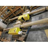 Dynamet Lot of 2 Pipes and motor internal l box :equipment located at Clark Logistic Services |314-