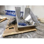 Lot Hopper Stainless Steel & Misc Aluminum