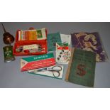 A collection of Singer Sewing related collectables and ephemera