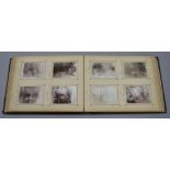 An interesting early 20th century family photo album with annotations and dating from 1905-1911