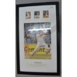 A signed Limited Edition photograph of Sachin Ramesh Tendulkar to commemorate his 15000th test