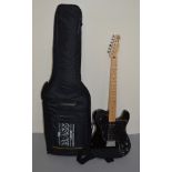 POLICE: A Squier by Fender Stratocaster Custom electric guitar with Duncan Designed pick ups [VAT