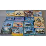 16 x Atalera 1:48 scale model aircraft kits. Viewing recommended.