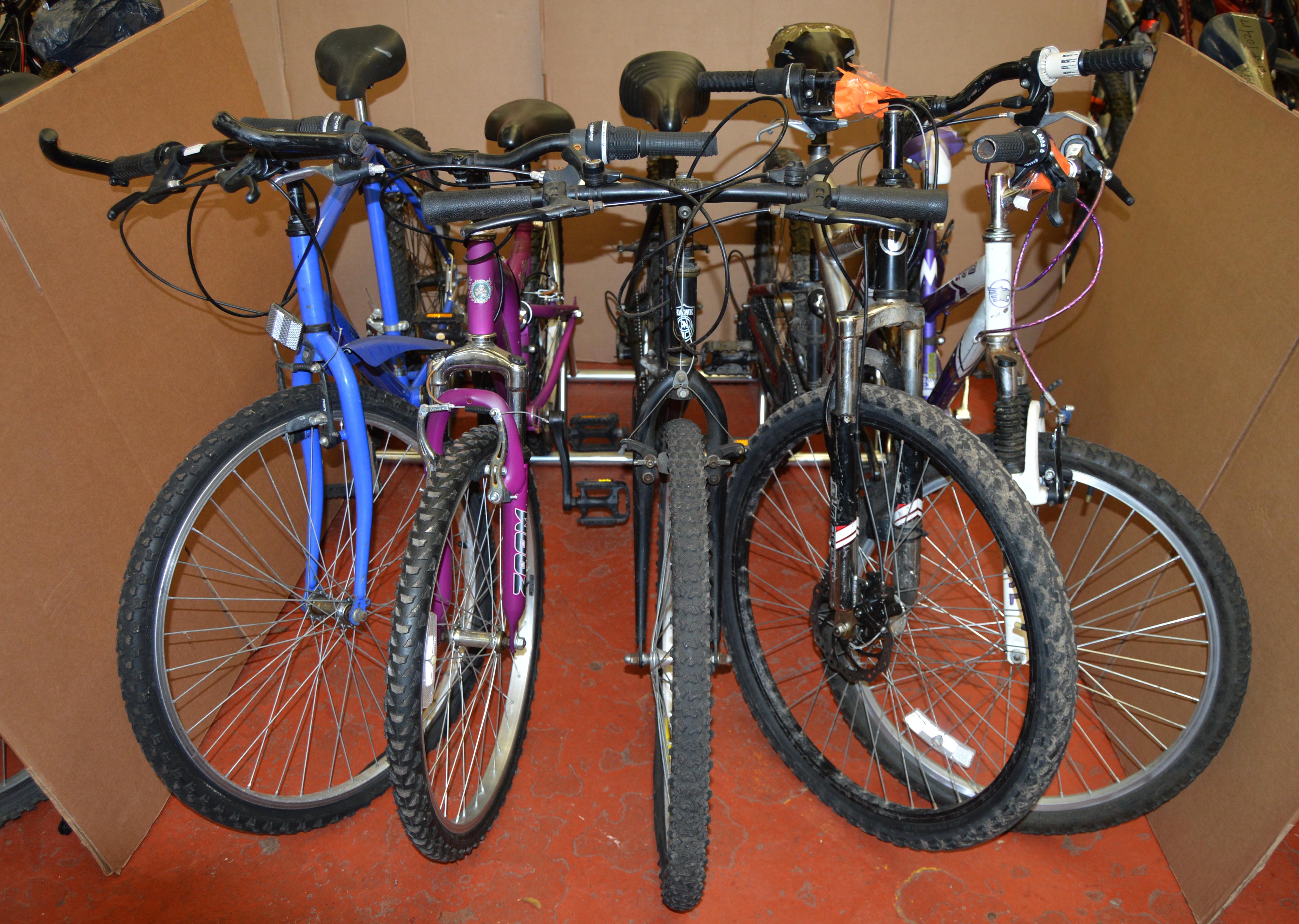 POLICE: 5 assorted bikes [VAT ON HAMMER PRICE] [NO RESERVE]