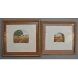 2 limited edition etchings by Stephen Whittle,