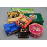 Mixed lot including diecast, jigsaws,