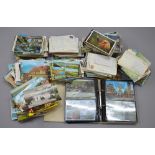 A large quantity of assorted postcards