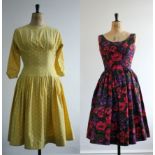 A pair of 1950s sundresses.