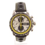 A CHOPARD 'Grand Prix De Monaco Historique' gents stainless steel wristwatch with original fitted