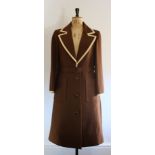 1970s overcoat by French Couture Label Jean Patou. Tailored in London.