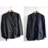 A pair of mens Burton two-piece suits 1950s and 1960s. A 1950s Burton wool suit.