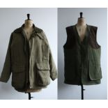 Two items of mens hunting/outdoor wear.