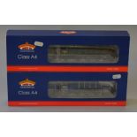 OO Gauge. Bachmann 2 X BR A4 class locomotives. Blue "Sir Nigel Gresley" & green "Bittern".