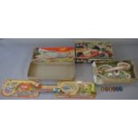 Two boxed Technofix Play Sets, 301 'Country Tour' including two cars and a bus,