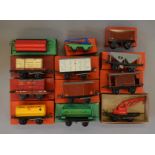 O Gauge. Hornby. 12 x boxed assorted rolling stock.