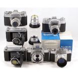 Voigtlander & Agfa Cameras & Lenses. Voigtlander Bessamatic with Color Skopar 50mm f2.