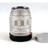 Chrome Leitz Canada 'Fat' Tele-Elmarit M 90mm f2,8 lens #2001445,