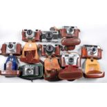 Collection of German 35mm Rangefinder Cameras.