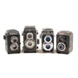 4 Modern TLR Cameras.