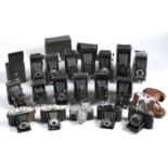Collection of Kodak & Other Folding Cameras. Approx 20, various conditions.
