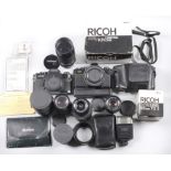 FOR CONDITION CODES CLICK "T&Cs & IMPORTANT INFO" TAB Mamiya ZE 35mm SLR Outfit together with RICOH