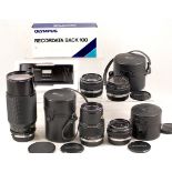 Olympus Lens Collection.