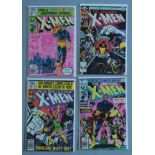 X-Men Nos. 136, 137, 138 & 139 Marvel Comics featuring death of Phoenix in FN to NM condition.