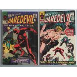 Daredevil No 10 & 12 (1966) Marvel comic No 12 features Ka-Zar plus 1st John Romita art for Marvel.