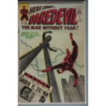 Daredevil No 8 (June 1965) Marvel comic featuring the 1st Stilt-Man, Wally Wood art.