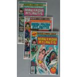 Man from Atlantis full run of issues 1 - 7 in VF to NM condition.