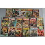 Collection of 17 UK vintage Marvel comics including Planet of the Apes No 1 (1974,