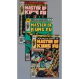 Master of Kung-Fu Marvel comics #36-70. UK Versions. VG/FN. 35 comics.