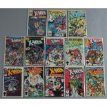 X-Men Marvel Giant-Size Comic Annuals Nos 5 - 17 inclusive featuring the 1st appearance of Gambit