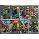 8 X-Men Marvel Comics nos 143 (Last Byrne), 144 (Man-Thing app.), 145 (Old X-Men app.