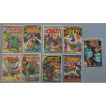 Collection of 9 mostly first issue comics to include; Logan's Run 1, Man-Thing 1,