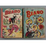 The Beano book 1951 featuring Biffo riding a mechanical horse (VG) plus Beano book 1952 (PR) (2)