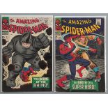 Amazing Spider-Man No 41 & 42, Spider-man fights the Rhino who appears for the first time in No.